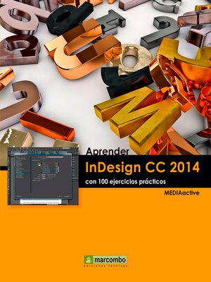 cover image of Aprender InDesign CC 2014 con 100 ejercicios